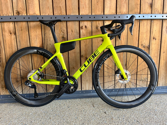 CUBE AGREE C62 Race Flashlime n Black 53cm