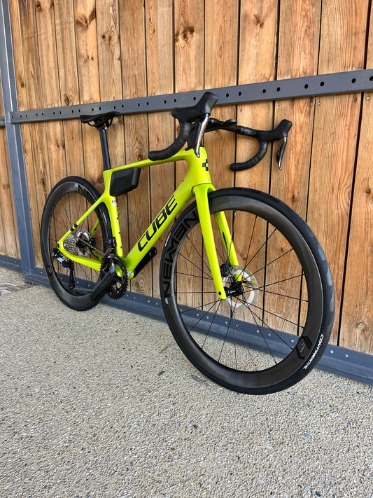 CUBE AGREE C62 Race Flashlime n Black 53cm